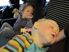 Dans le train, mar. 2011 Dans le train