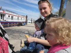 Pique-nique sur les quais