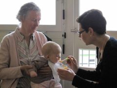 Un repas bien mérité!, avr. 2009 Un repas bien mérité!