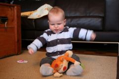 Sur ma Harley Davidson !